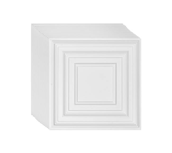 Lubų plytelės 12 vnt. PVC 60x60 cm10