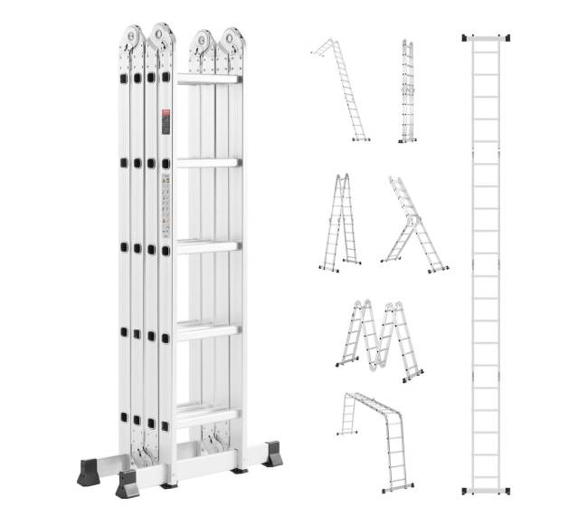 Daugiafunkcinės sulankstomos kopėčios 7-in-10