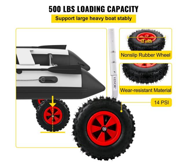 Valties pristatymo ratai, 12 colių2