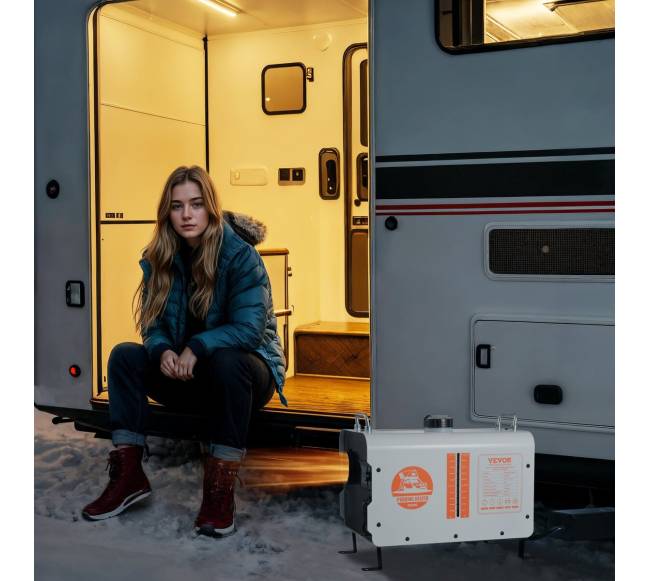 Dyzelinis oro šildytuvas 12V24V 8KW su Bluetooth7