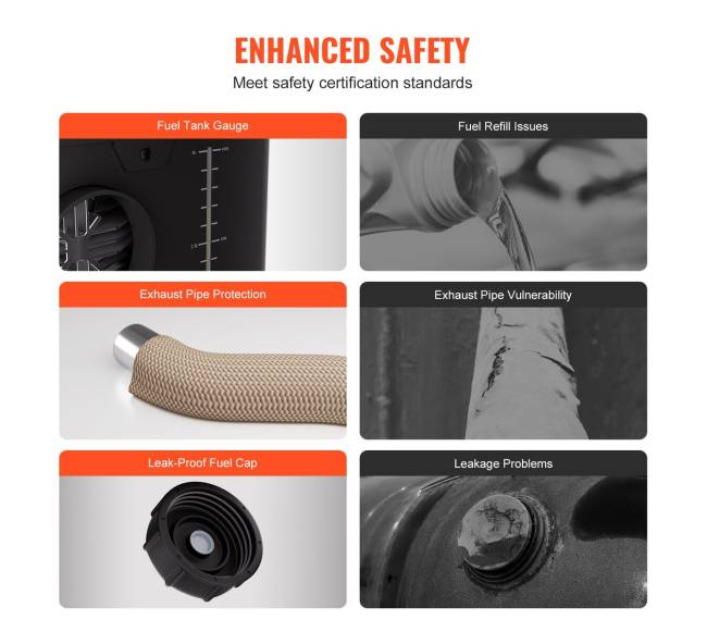 Dyzelinio oro šildytuvas su Bluetooth valdymu3