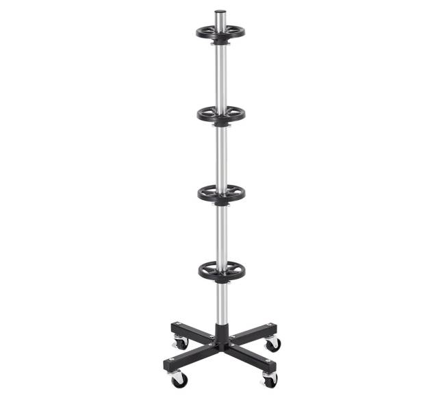 Padangų stovas 4 padangoms su ratlankiais0