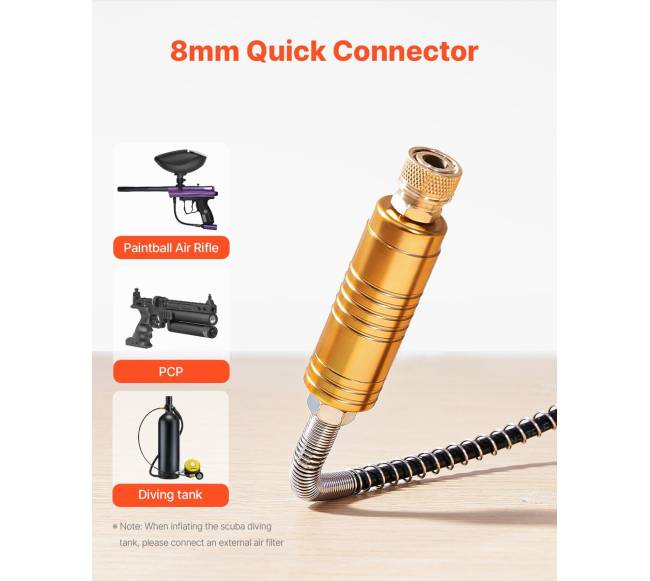 PCP oro kompresorius su įmontuotu keitikliu5