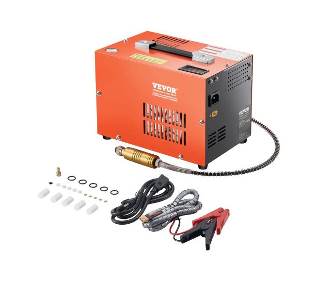 PCP oro kompresorius su įmontuotu keitikliu8