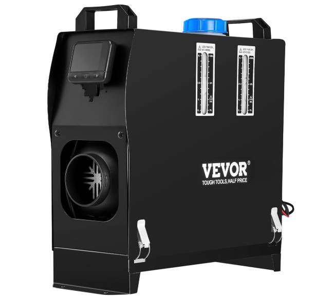 8 kW dyzelinis oro šildytuvas su LCD jungikliu0