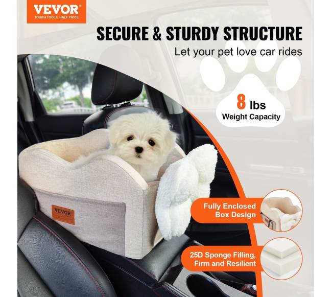 Šuns automobilinė kėdutė maža 8 kg1