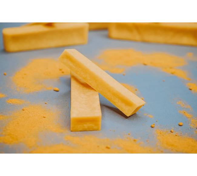 Sūrio skanėstas šunims su ciberžole, L dydis (80-110 g.)0