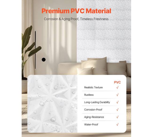 3D sienų plokštės 33 vnt. 32 m² danga3