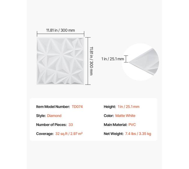 3D sienų plokštės 33 vnt. 32 m² danga6