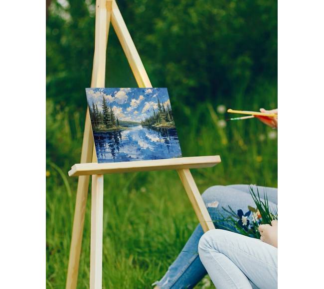 Drobės rėmai tapybai, 24 vnt, 9 x 12 colių7