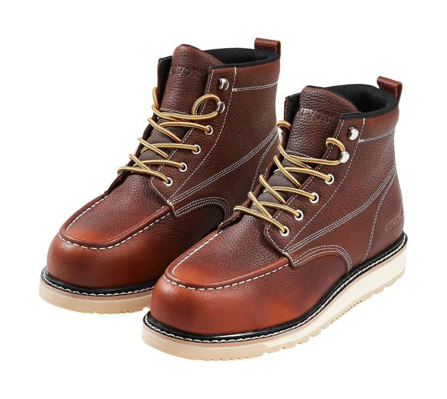 Vandeniui atsparūs vyriški auliniai batai su plieniniu priekiu8