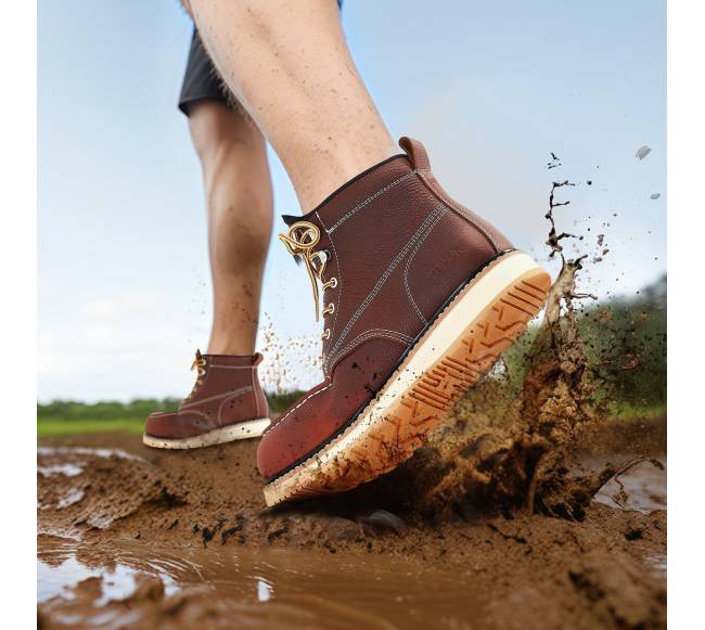 Vandeniui atsparūs vyrų batai su plienine noselė UK 107