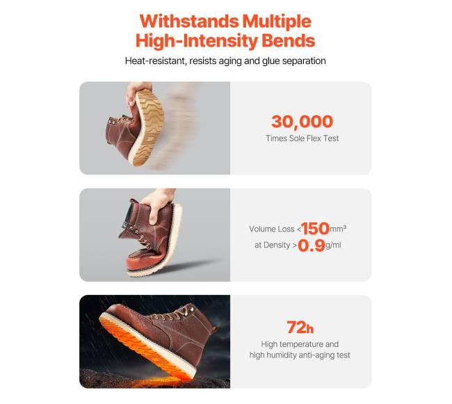 Vyriški neperšlampami kokybiniai batai su plieniniais pirštais4