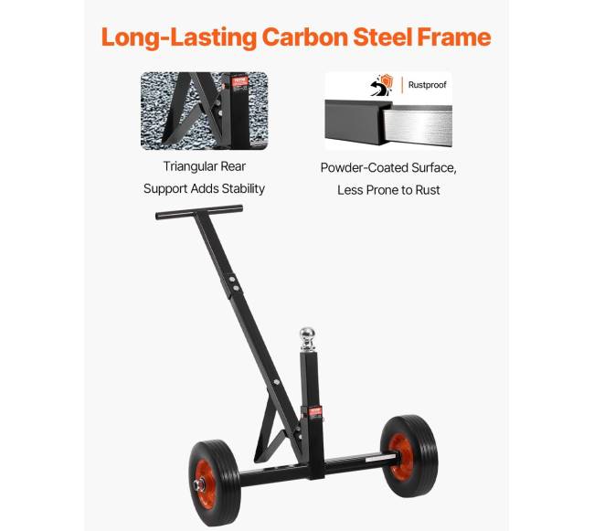 272 kg priekabos vežimėlis su reguliuojamu aukščiu4