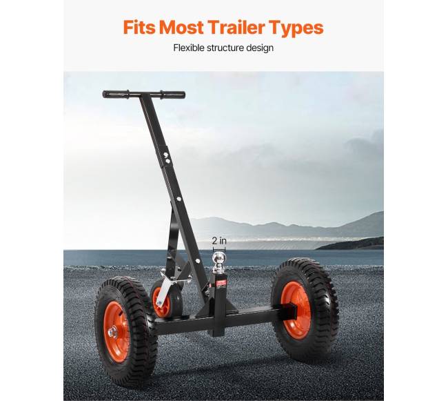 1200 kg priekabos vežimėlis, reguliuojamas aukštis2