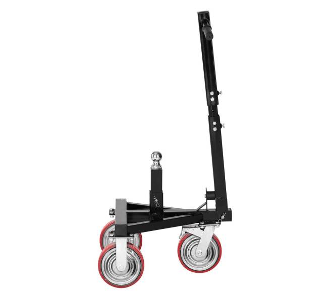 Priekabos tempimo vežimėlis, reguliuojamas aukštis0