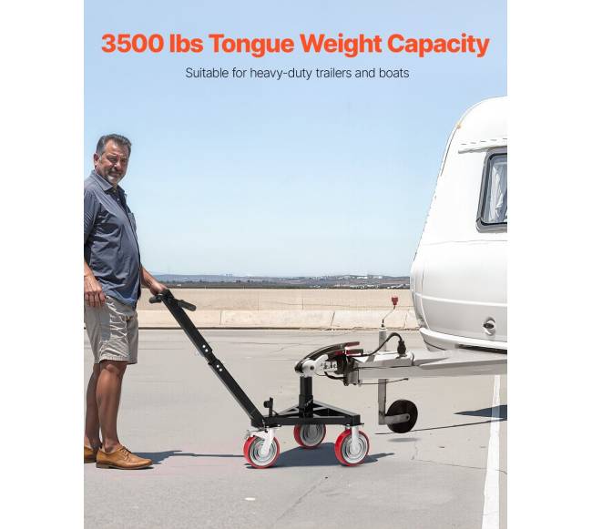 Priekabos tempimo vežimėlis, reguliuojamas aukštis1