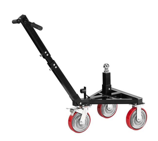 Priekabos tempimo vežimėlis, reguliuojamas aukštis8