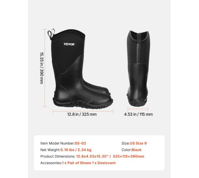 Vyriški neperšlampami guminiai batai6