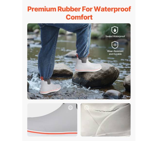 Vyrų neperšlampami darbinių batų trumpi auliniai1