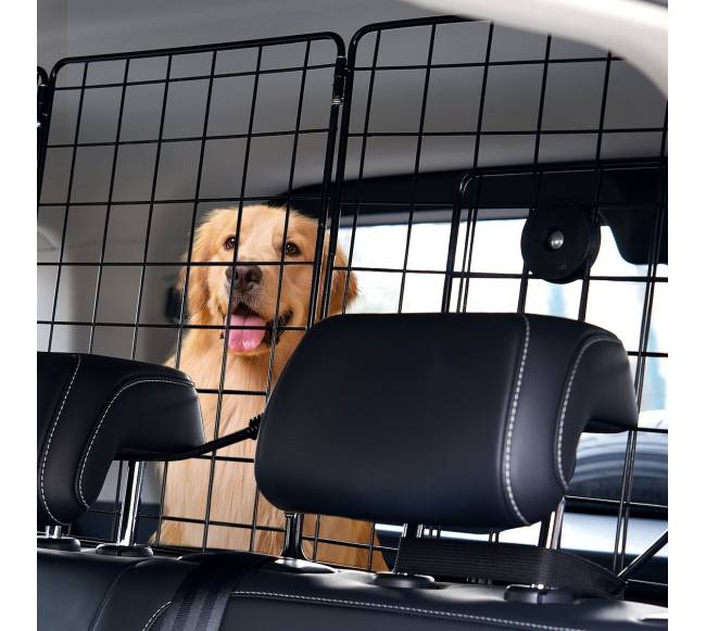 Šunų barjeras automobiliui, 93-152 cm reguliuojamas7