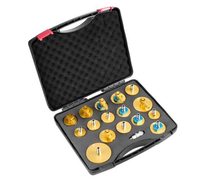 17 dalių stabdžių išleidimo adapterių rinkinys0