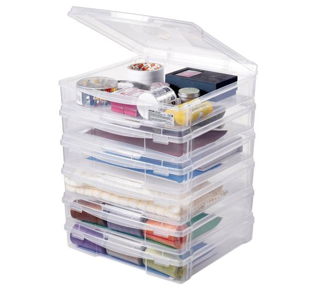 Skaidrios dėžės popieriui saugoti0