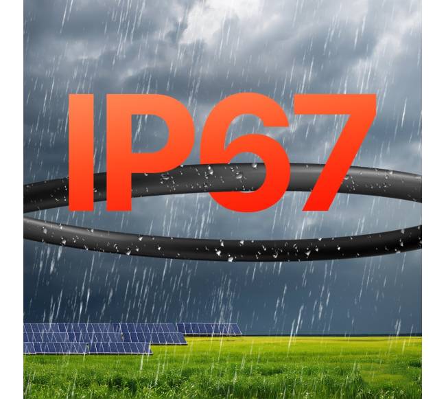 30,48 m saulės skydelio kabelio prailginimas 6 mm²7