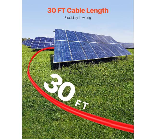 9.14 m saulės panelės pratęsimo laidas2