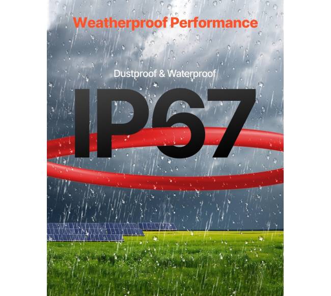 30,48 m saulės kolektoriaus kabelis 10AWG3