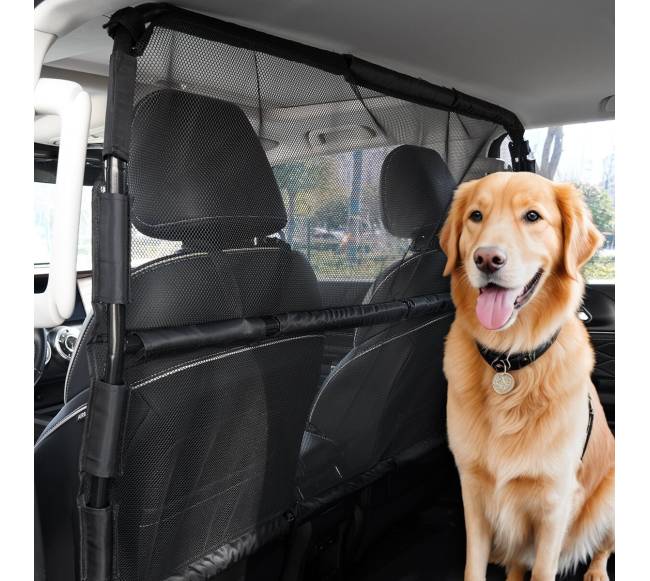 Šunų užtvara automobiliui7