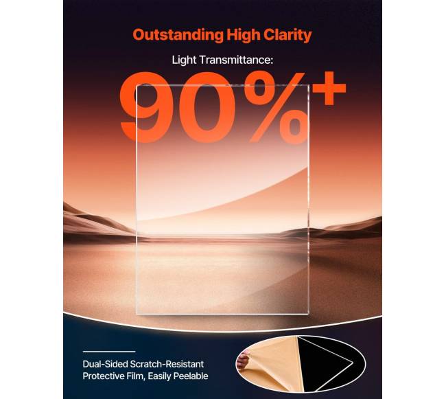 Akrilo lakštas 91 x 122 cm 6 mm storio3