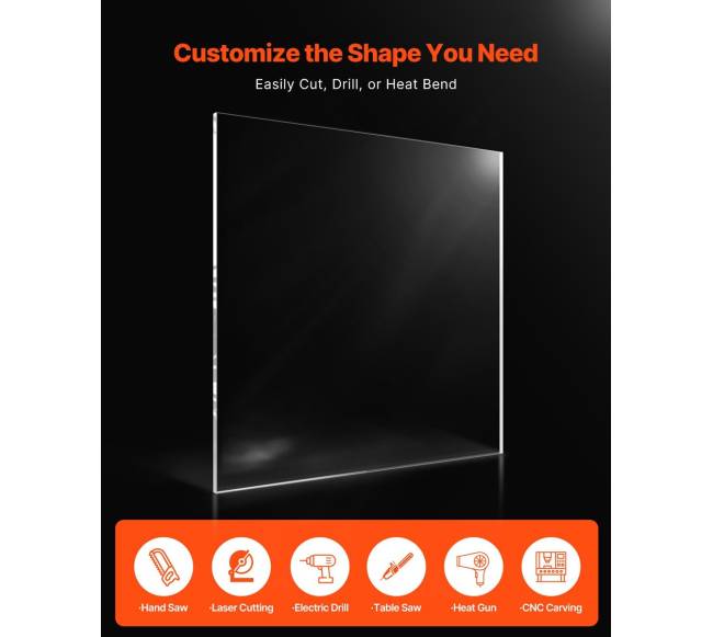 Akrilo lakštas 91 x 122 cm 6 mm storio4