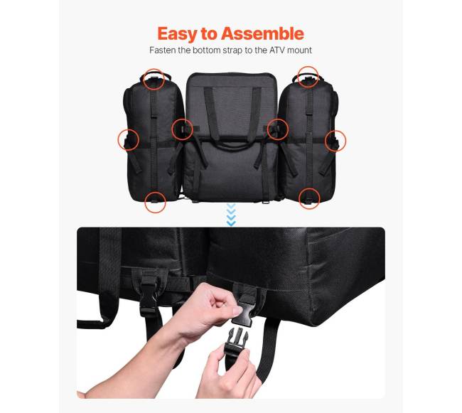 74L ATV galinė bagažinė su sėdynės pagalve4