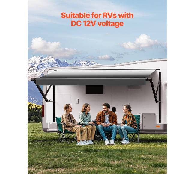 Elektrinis tentas RV DC12V priekaboms5