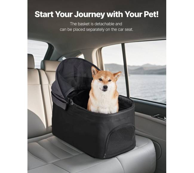 Sulankstomas keturratis šunų vežimėlis4