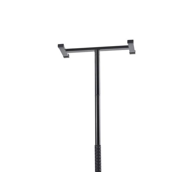 Stulpelis nuo grindų iki lubų, iki 136 kg, juodas10