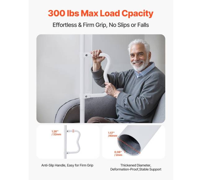 Grindų ir lubų atraminis strypas iki 136 kg2