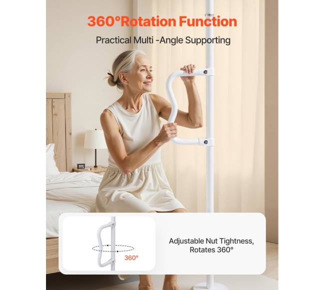 Grindų ir lubų atraminis strypas iki 136 kg3