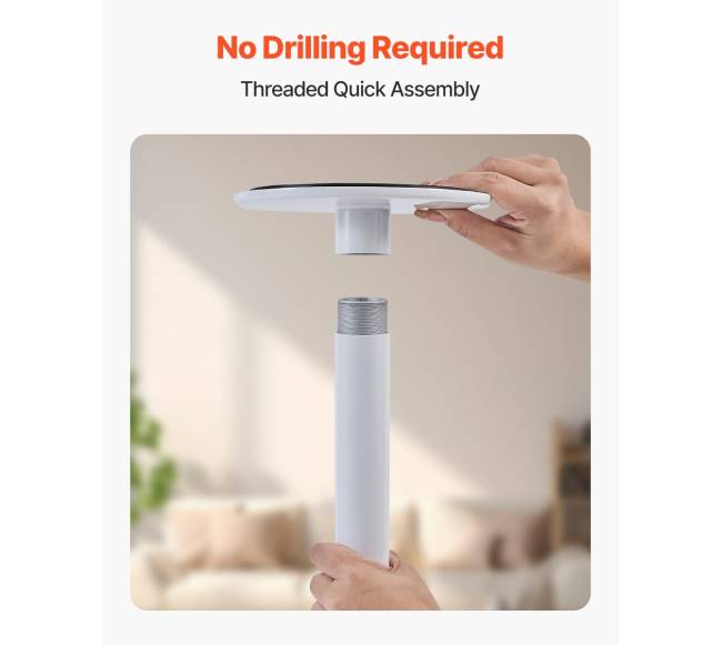 Grindų ir lubų atraminis strypas iki 136 kg5