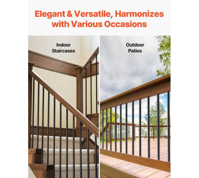 Laiptų aliuminio turėklai, 51 vnt., su varžtais4