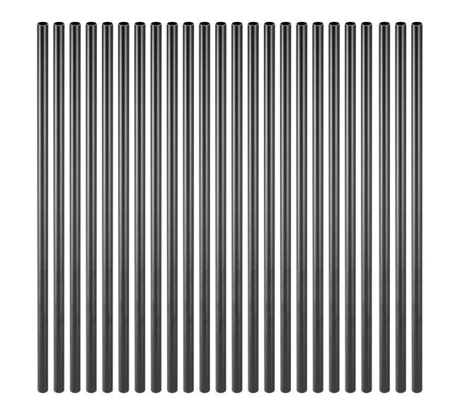 Laiptų aliuminio turėklai, 51 vnt., su varžtais10