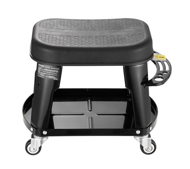 Mechaniko kėdė su ratukais ir įrankių dėklu9