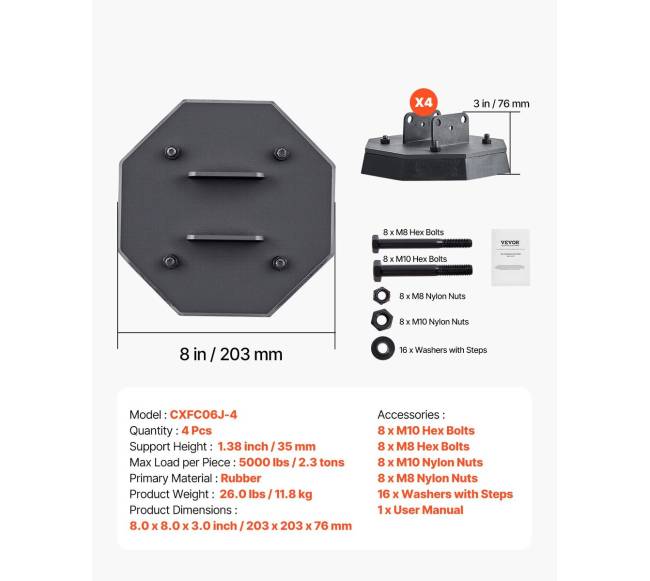 automobilių lyginimo kilimėliai, 4 vnt6