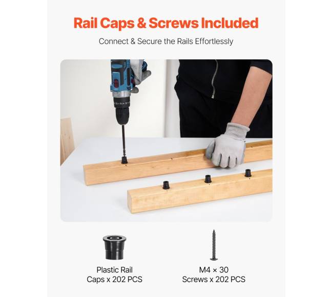 Laiptų turėklų balustros su varžtais5