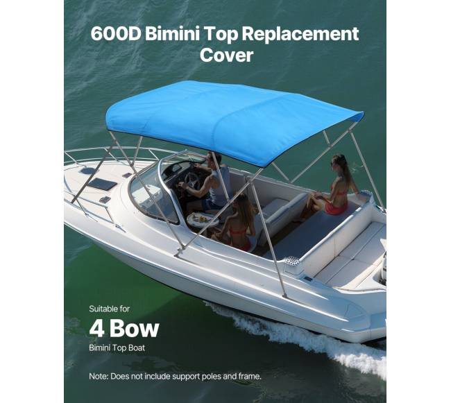 Valtis bimini stogelis 4 lankų 96x91-96 cm mėlynos spalvos1