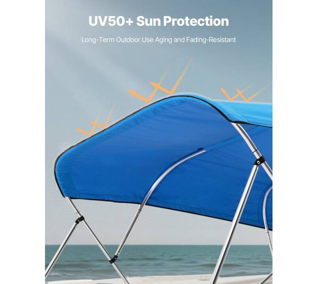 Valtis bimini stogelis 4 lankų 96x91-96 cm mėlynos spalvos3