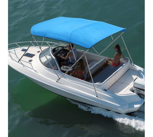 Valtis bimini stogelis 4 lankų 96x91-96 cm mėlynos spalvos7