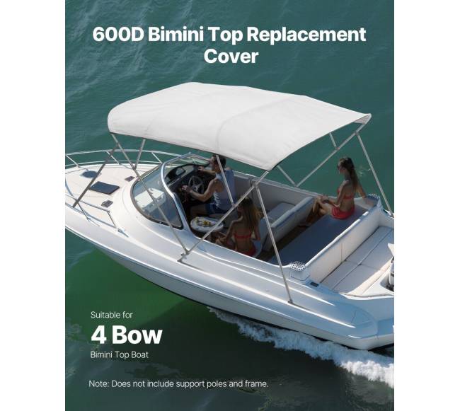 4 lankų valties tentas 244 cm x (231-244 cm)1