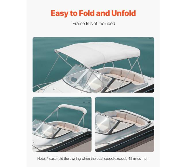 4 lankų valties tentas 244 cm x (231-244 cm)4